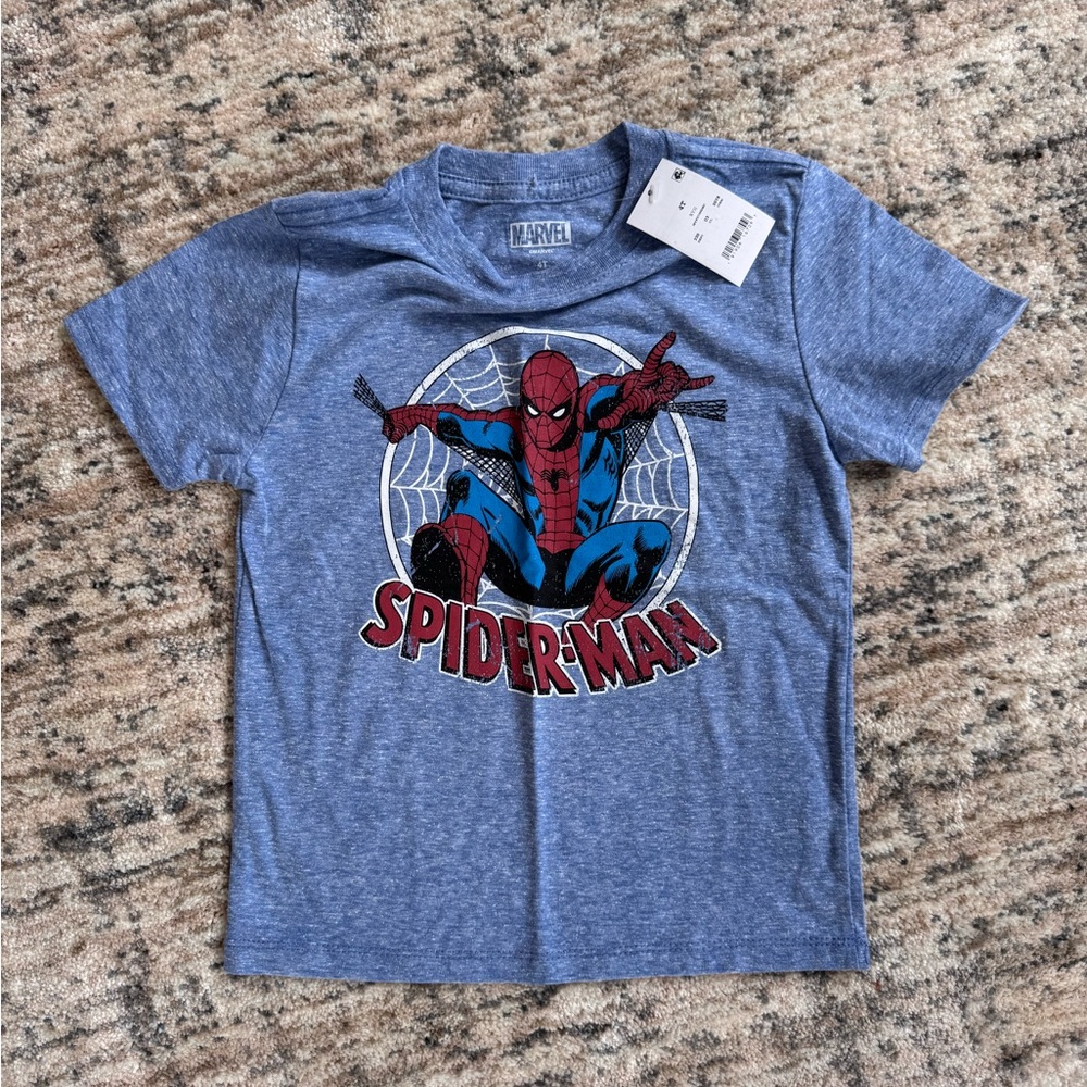 Marvel Blue Graphic Tee